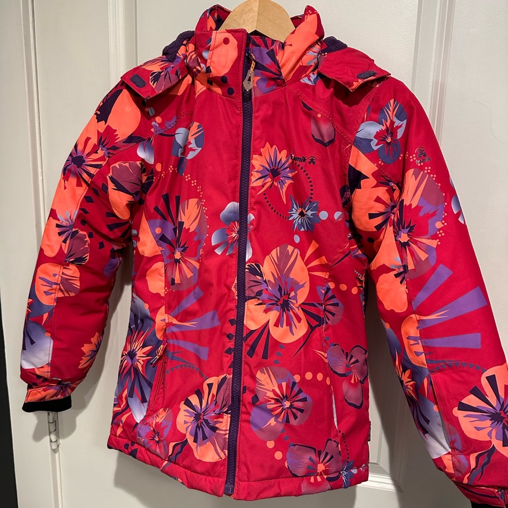 Girls Kamik Ski Jacket / Down Winter Coat